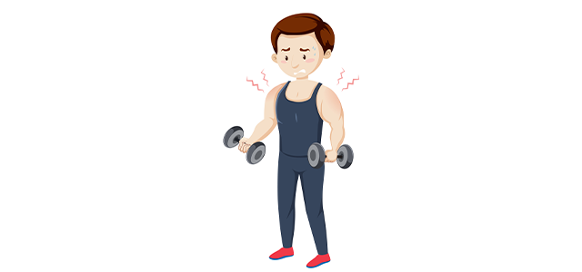 筋力不足のイメージ